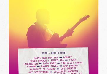 Programmation janvier à mars 2025 de Victoire 2 – affiche par Anne-Laure Limet