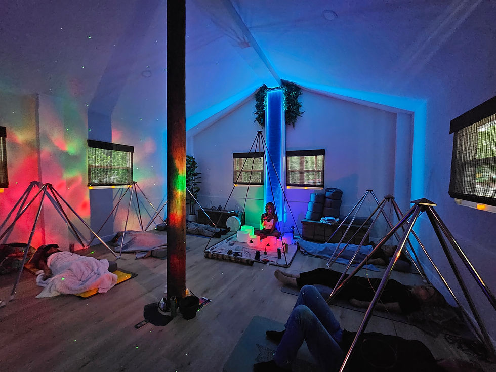 Immersive Pyramid Energy Sound Workshop