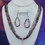 Thumbnail: Buddha stone 7 strand multi-colors necklace set