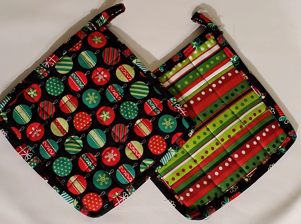 Thumbnail: Mod Stripes and Dots apron set