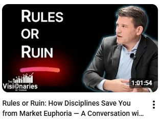 Link to a wide-ranging interview with Erin Greenfield, hosted by Thomas Shen on his YouTube channel, "The Visionaries".