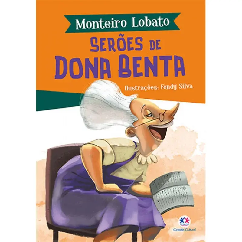 Livro Literatura infantil Serões de Dona Benta
