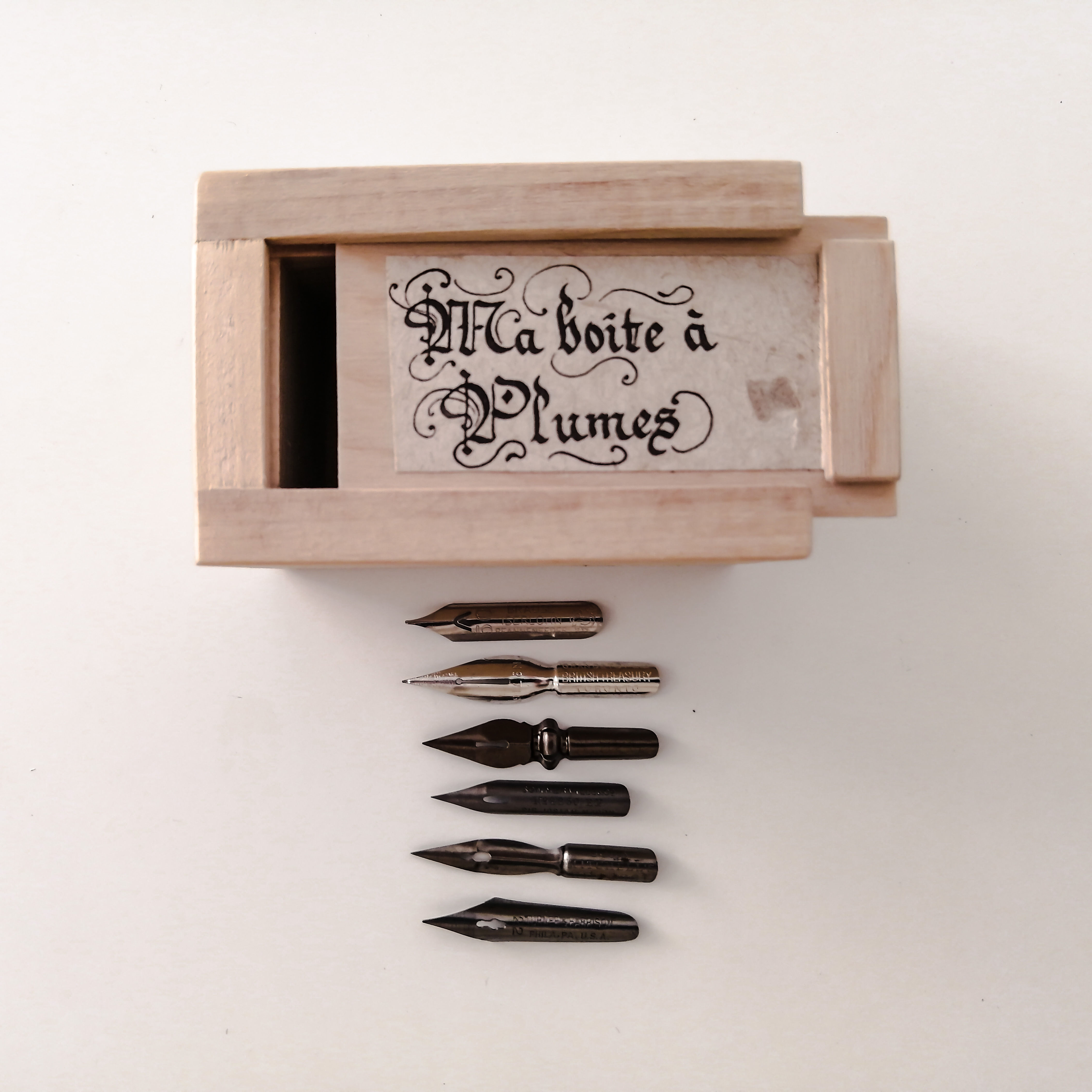 Ma boîte à plumes