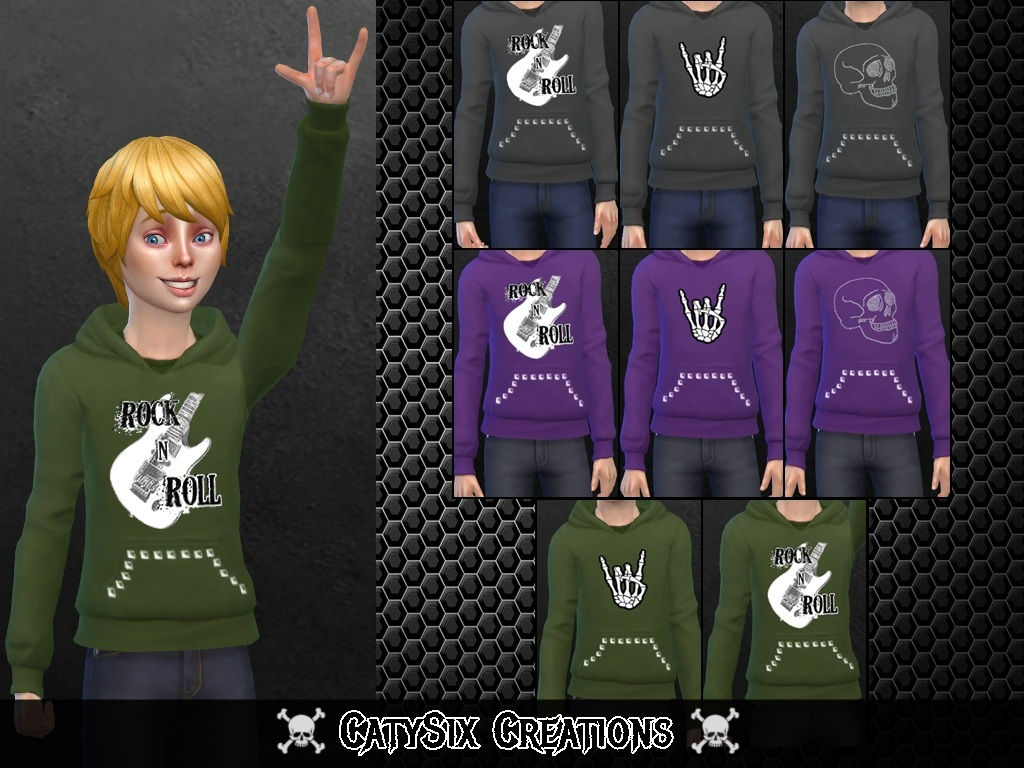 8 Sweatshirts For Kids V1
