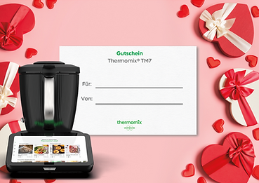 Thermomix Gutschein mit Herzen