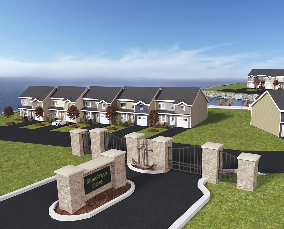 Waterfront Townhomes Sebastian Cove New York