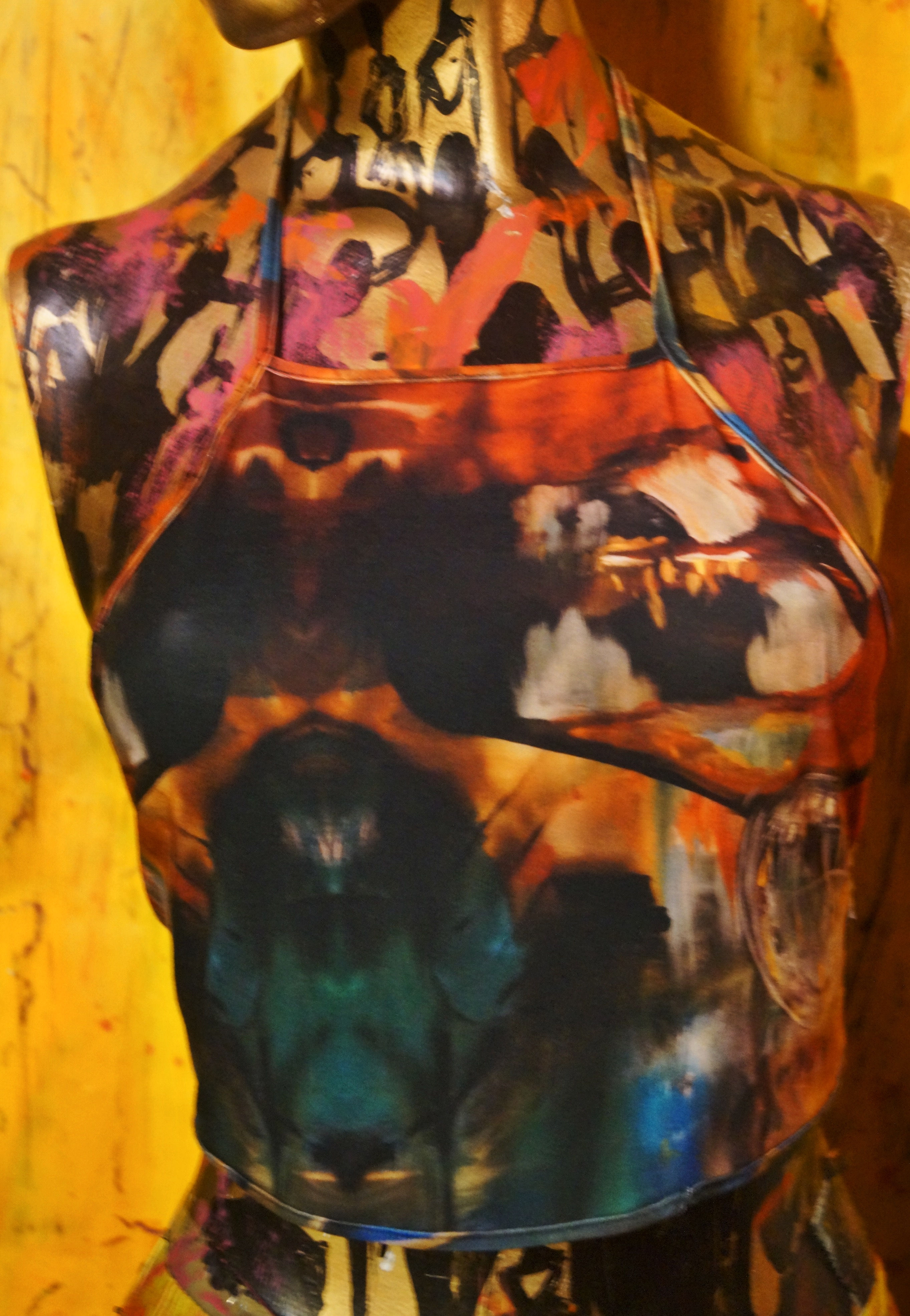 One Size - Surrealist Garden Reversible Halter