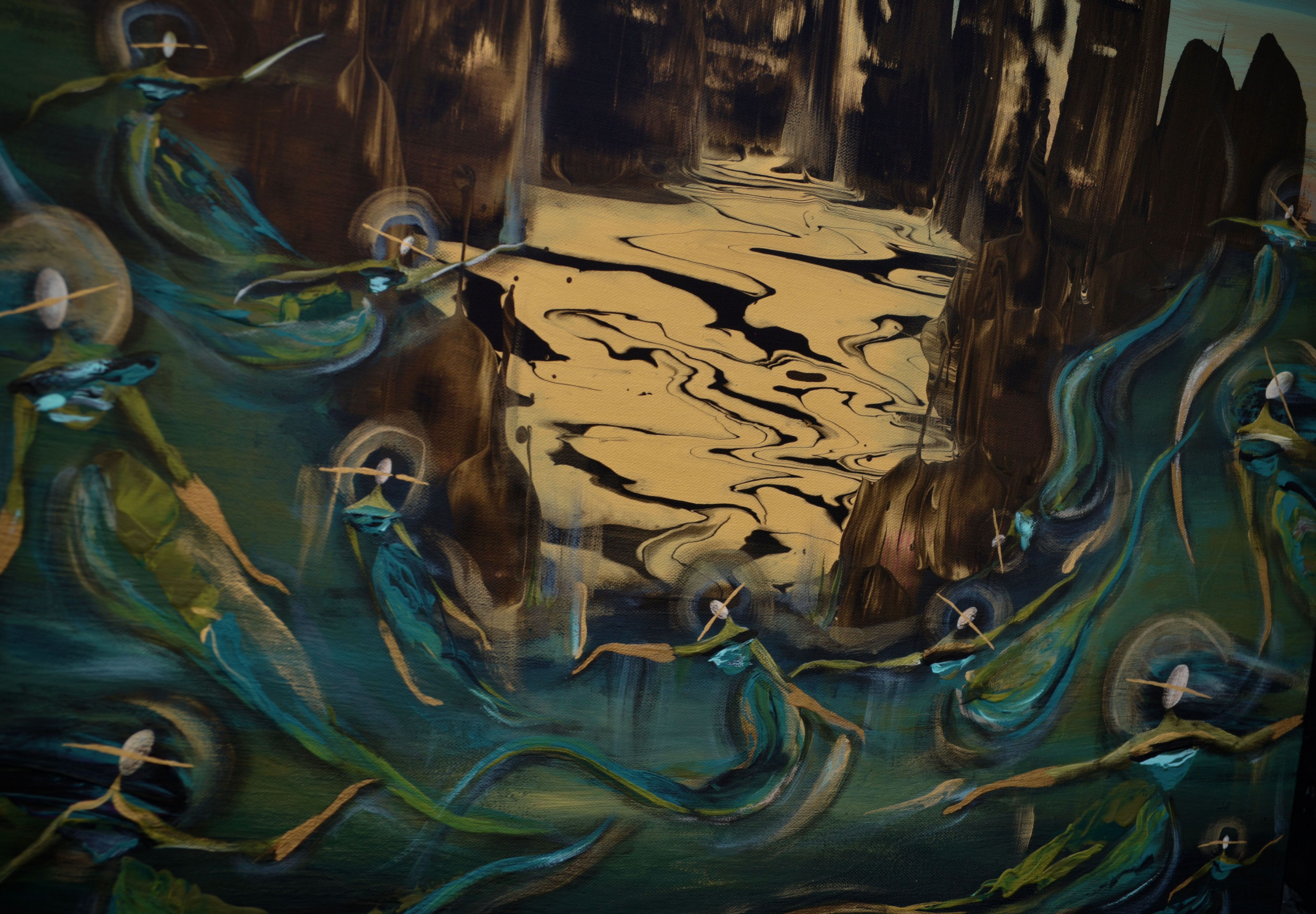 "Nature’s Recharge" Painting on Canvas (24x30")