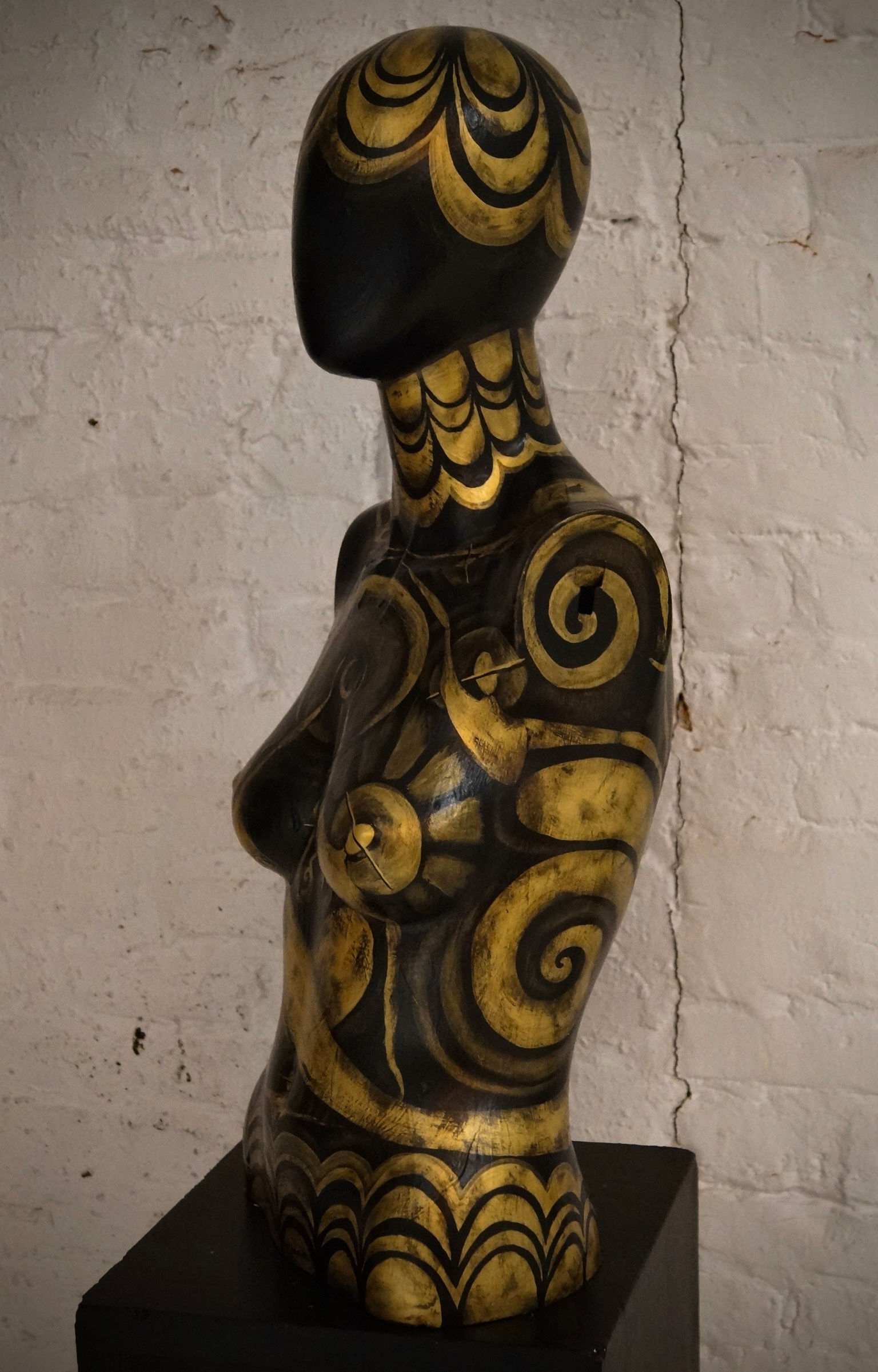 "Prophetess Perservance" Painted Mannequin Bust