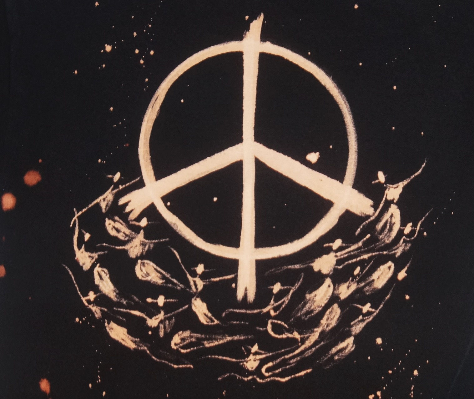 Inner Peace - Bleach Artist Tee (L)
