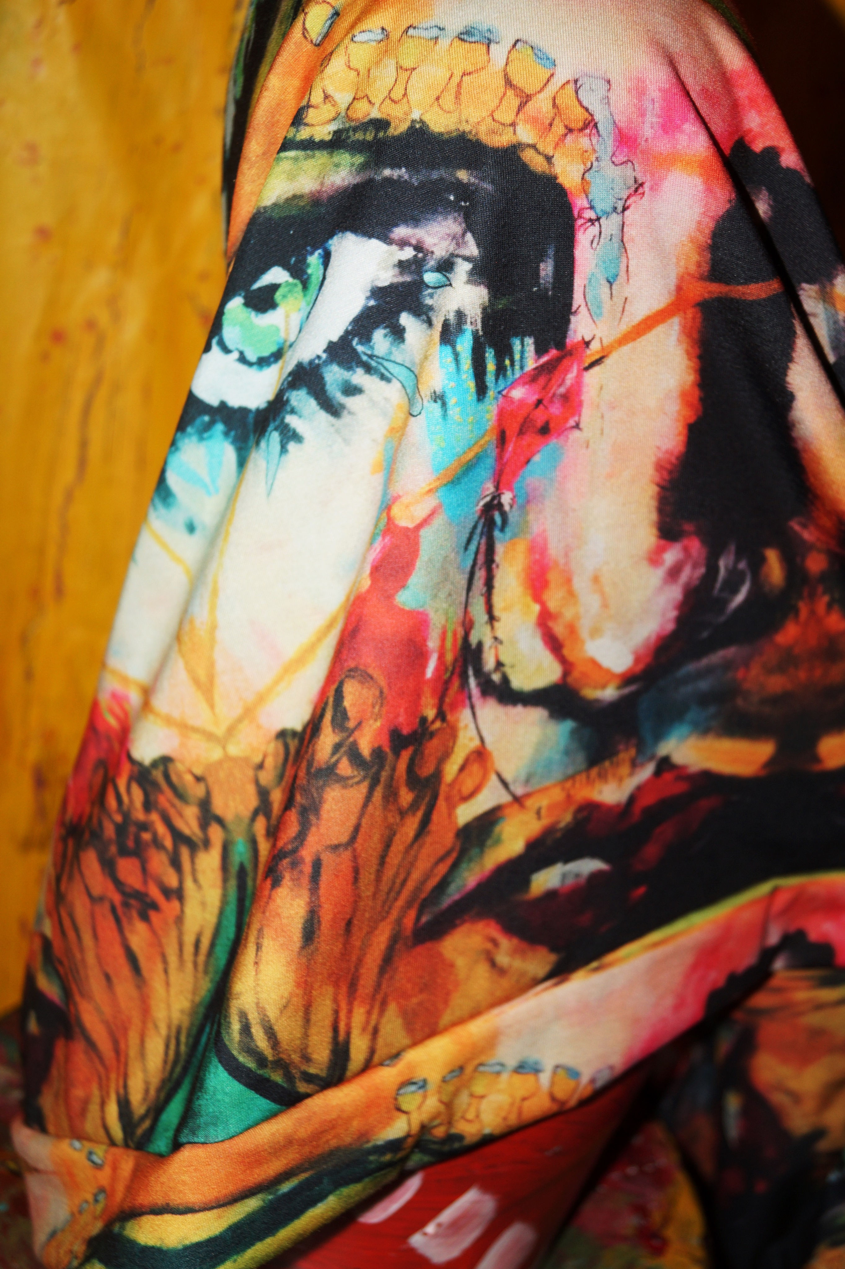 Internal Inferno: Infinity Scarf/Headwrap