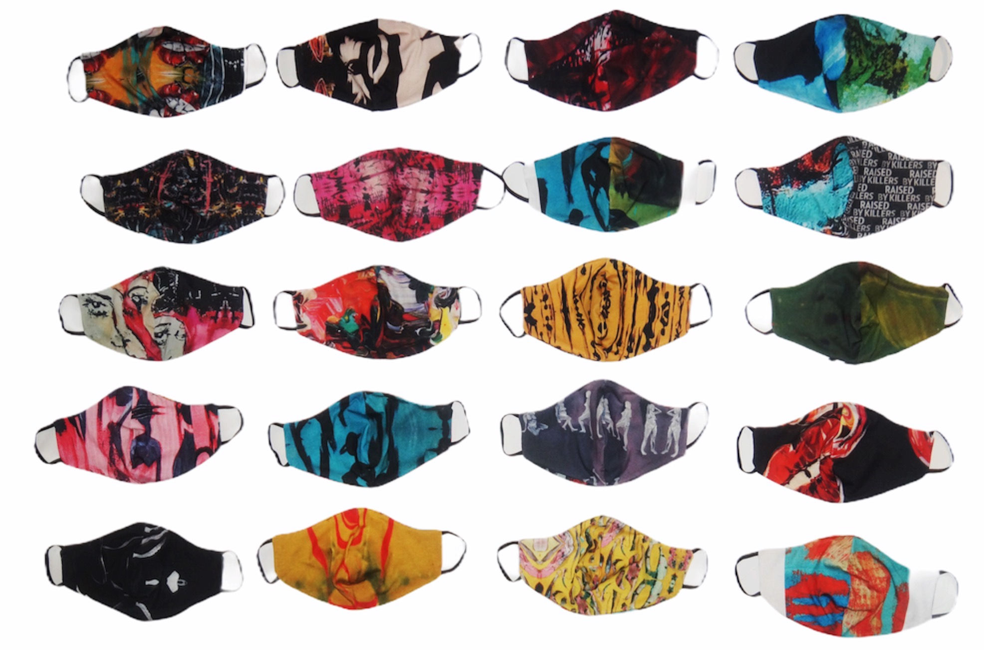 Unique Reversible Fabric Masks
