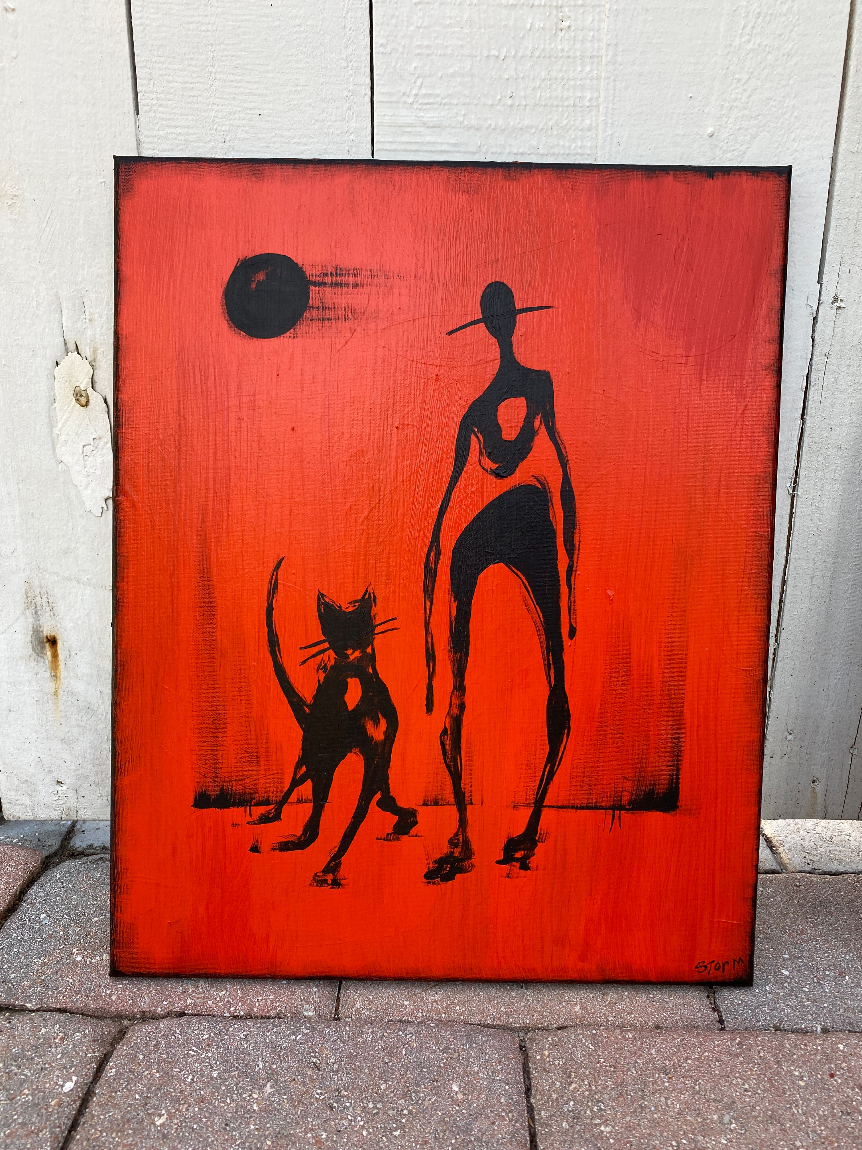 "The Cool Cat, Ed. 1" Canvas