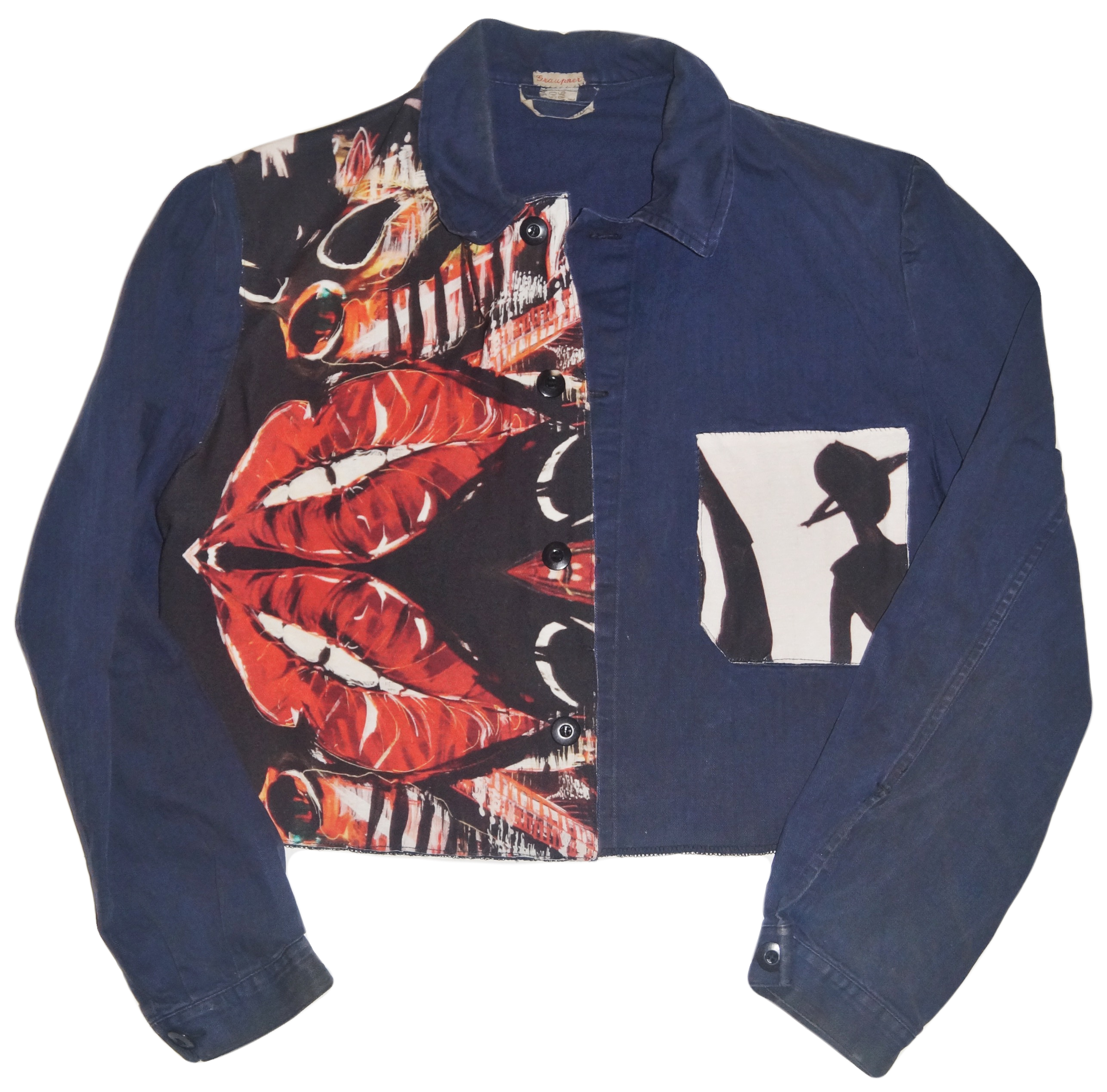 Cloned Patched Cropped Vintage Barn Jacket