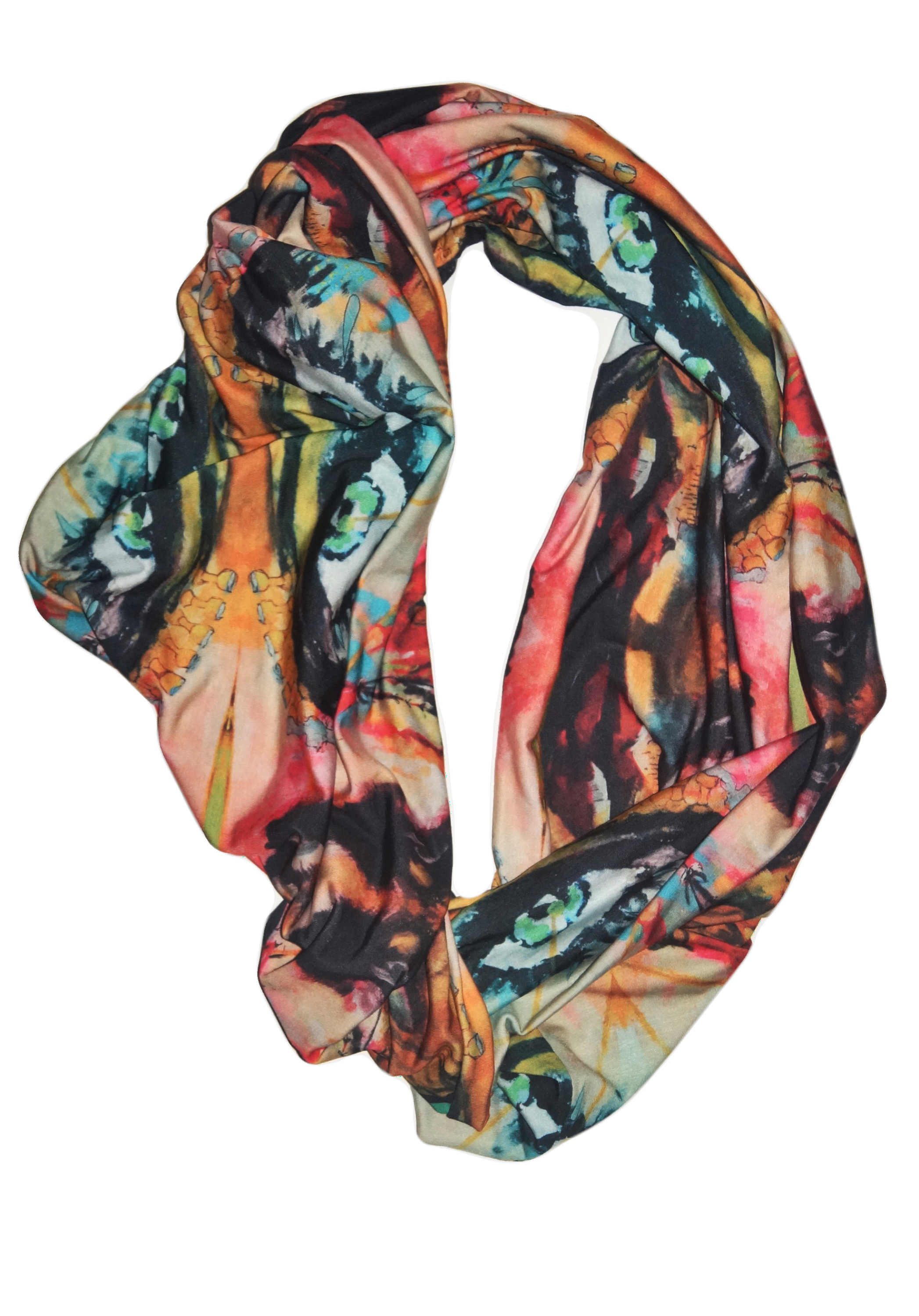 Internal Inferno: Infinity Scarf/Headwrap