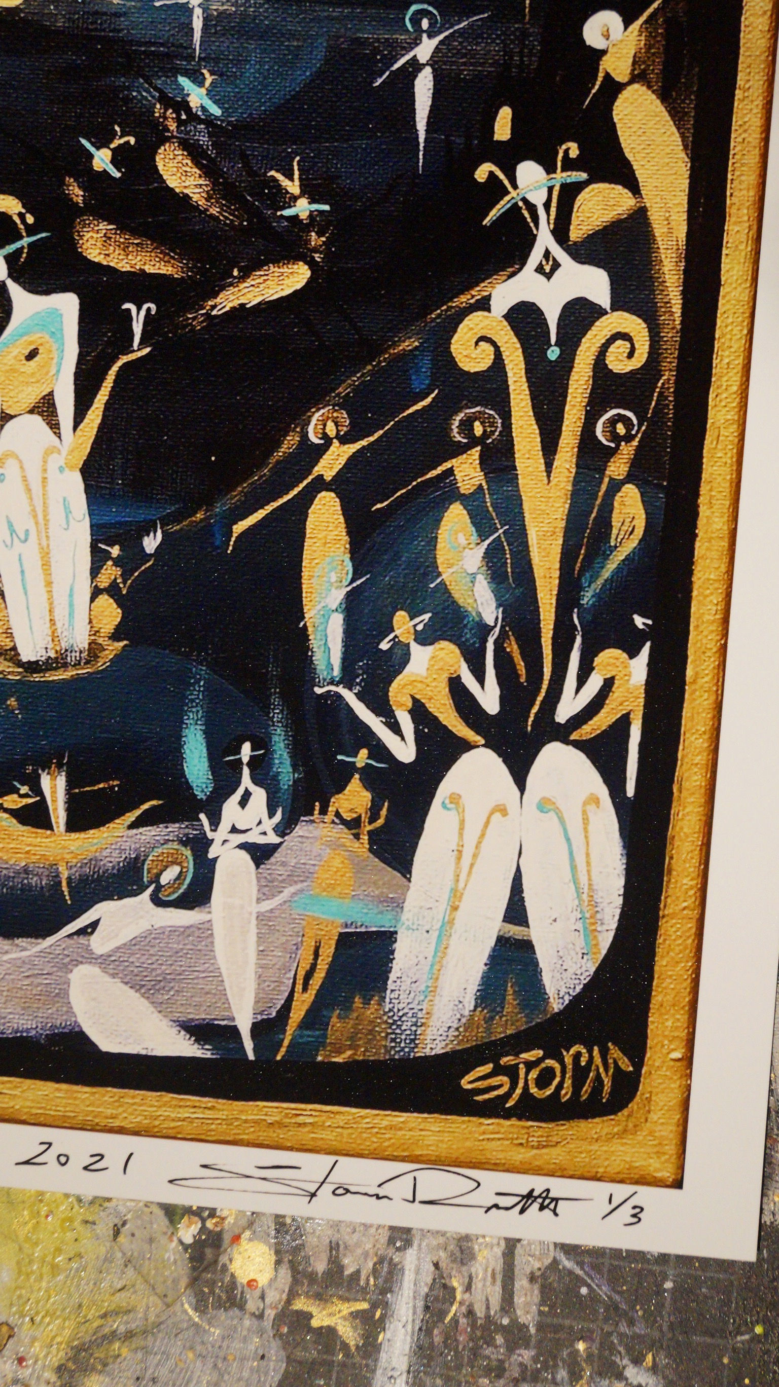 "Aries Moon" 1st Edition 2021, Signed Luxury Print (11x14")