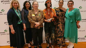 Service Award at Girl Scouts of Greater New York Annual Gala