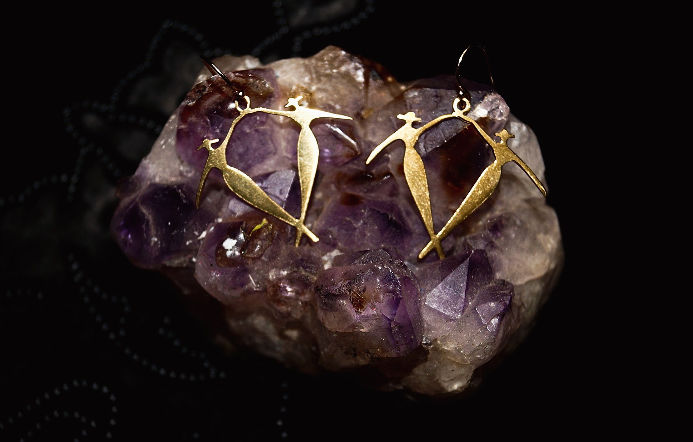 Brass: Harmony of The Cool People Earrings