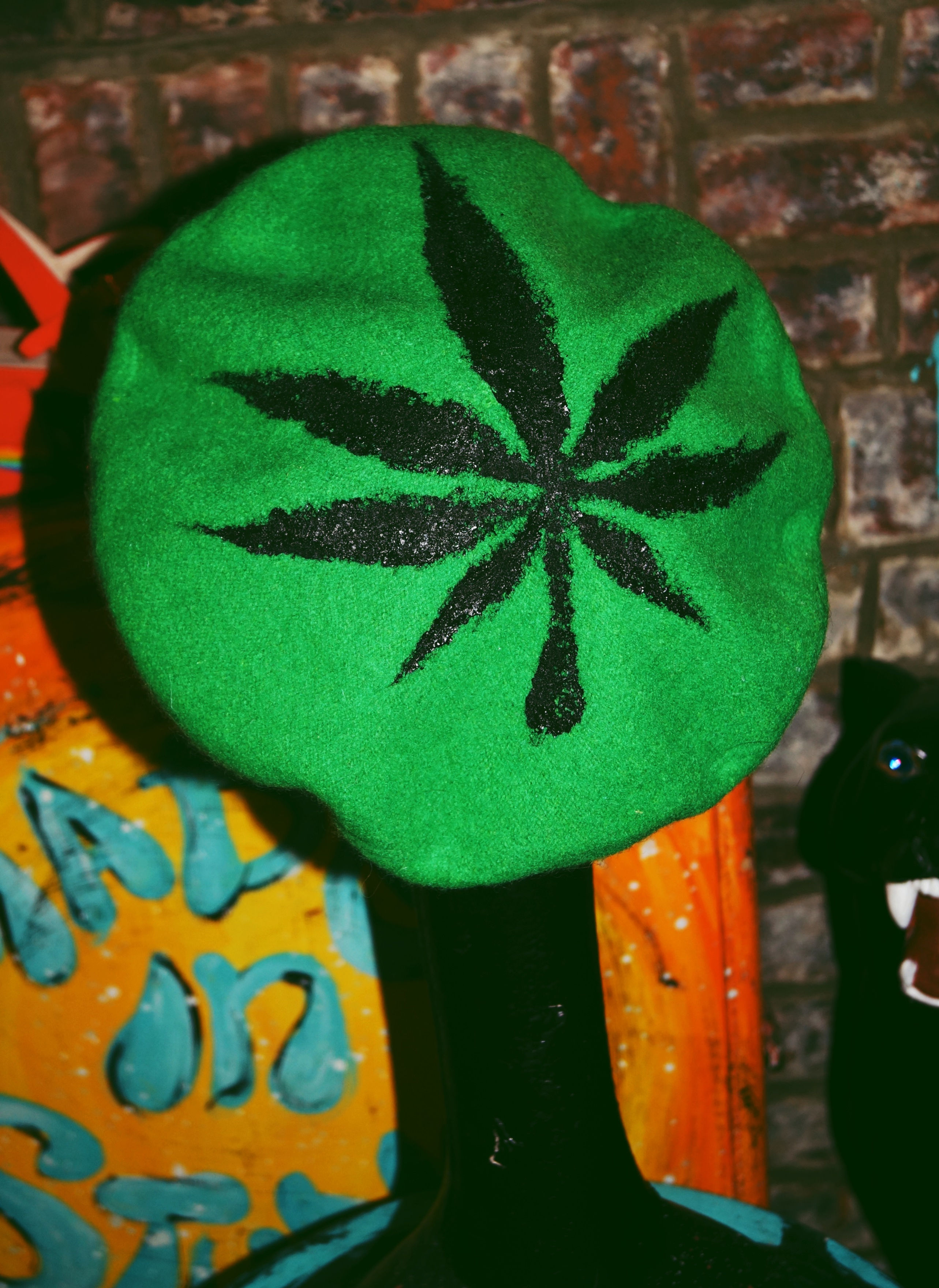 Painted Pothead Beret