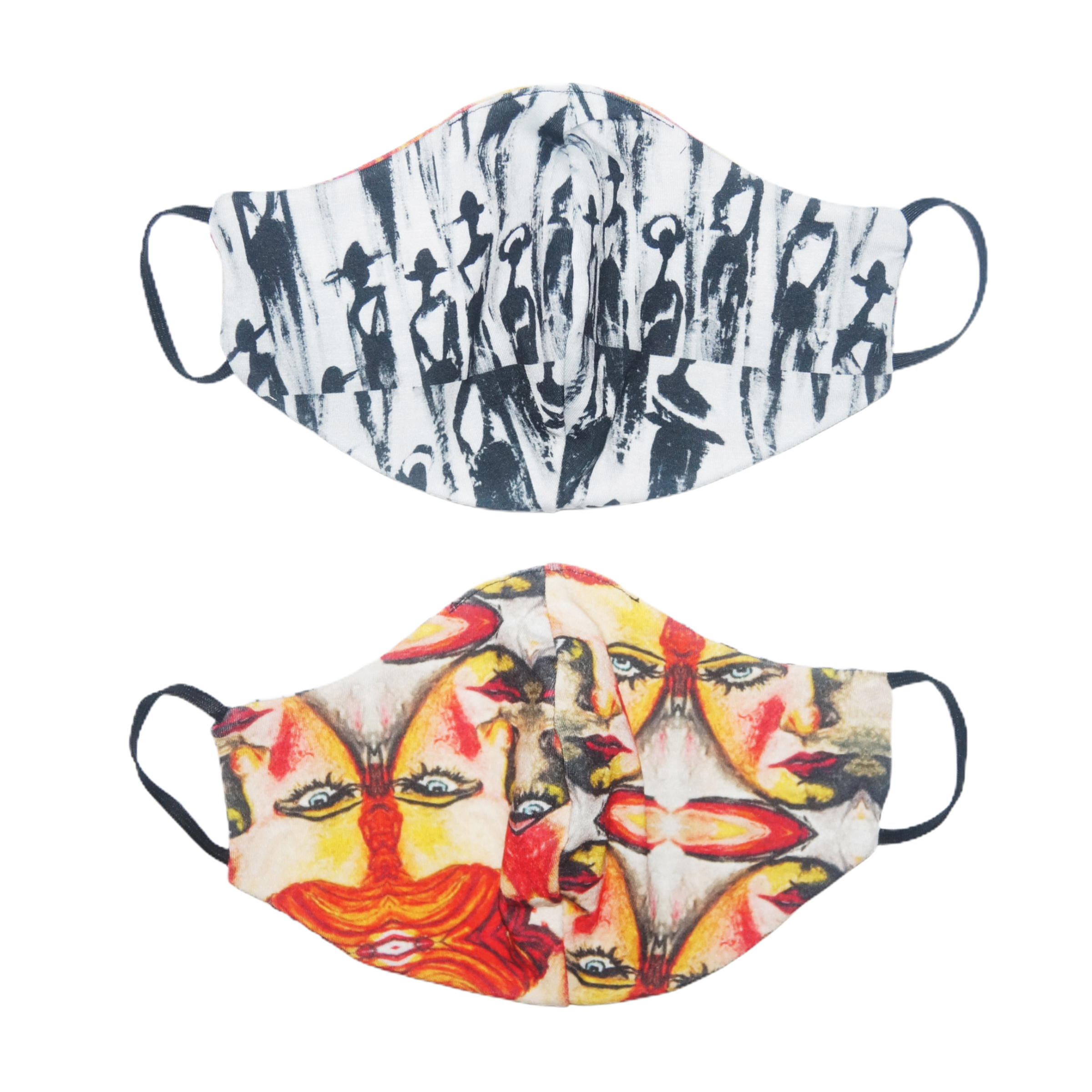 Reversible Mask (The Cool People X Psychedelic Woman)
