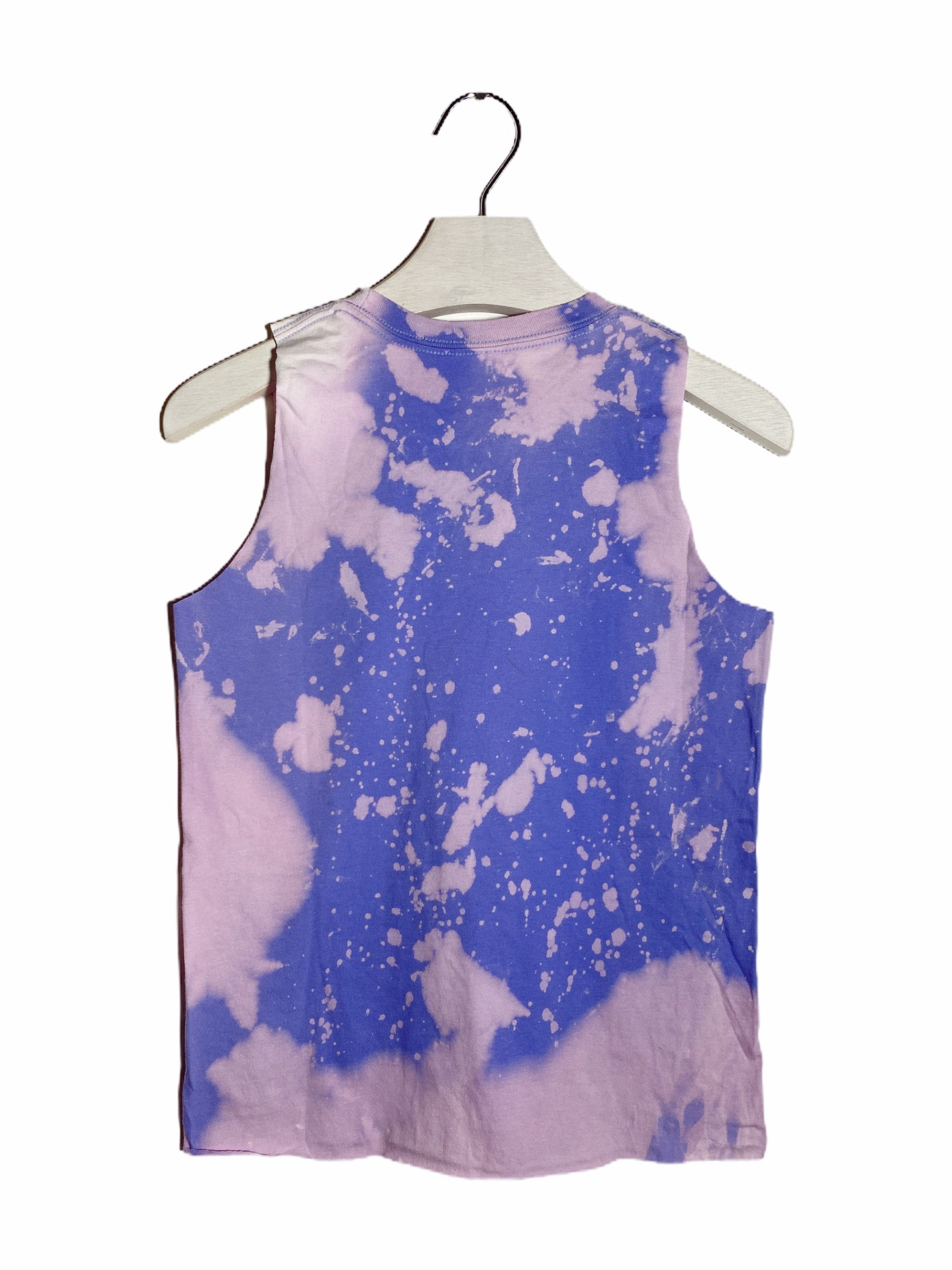 S - Lavender Cool People Bleached Tank