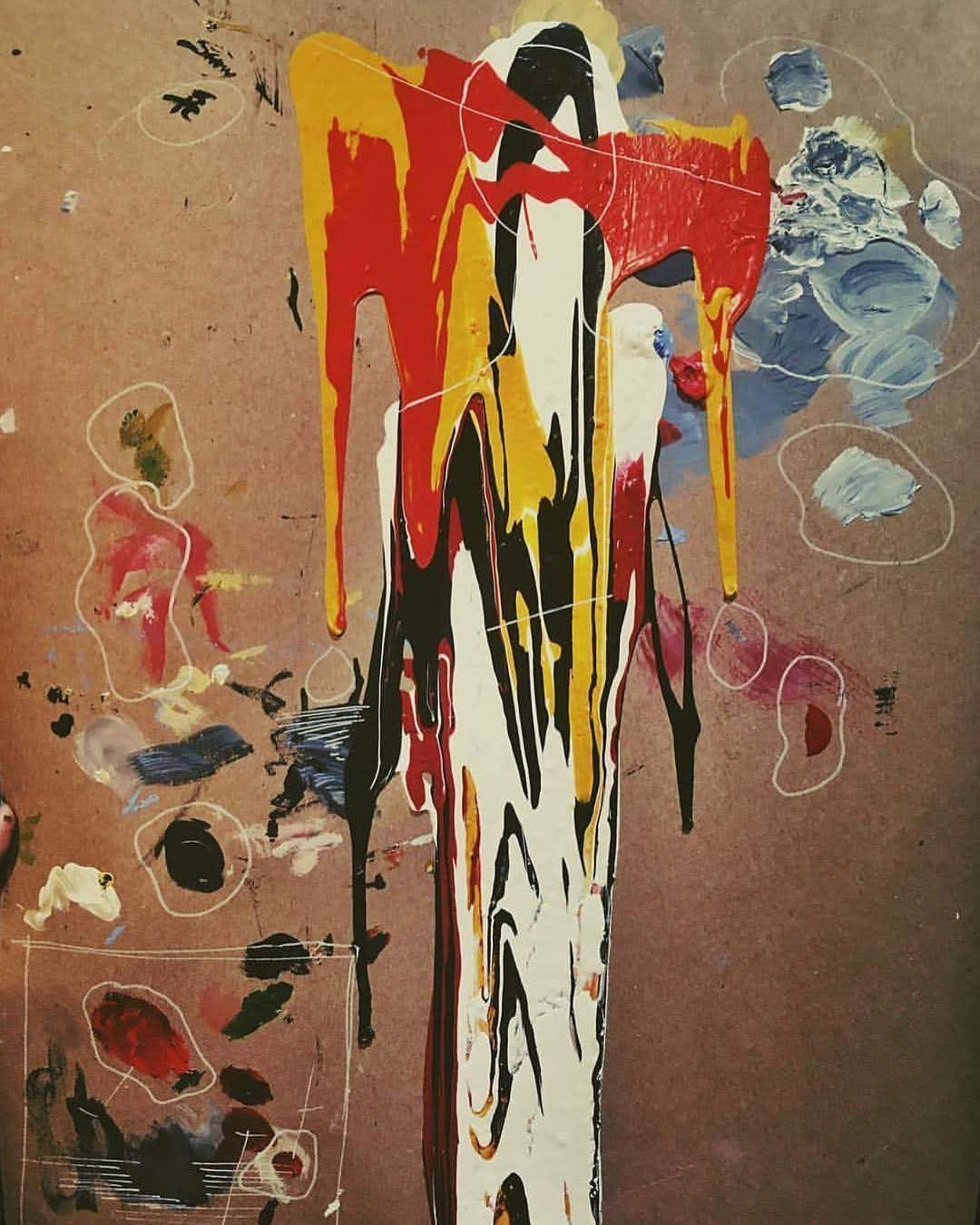 "Blind-sighted" Cardboard Painting