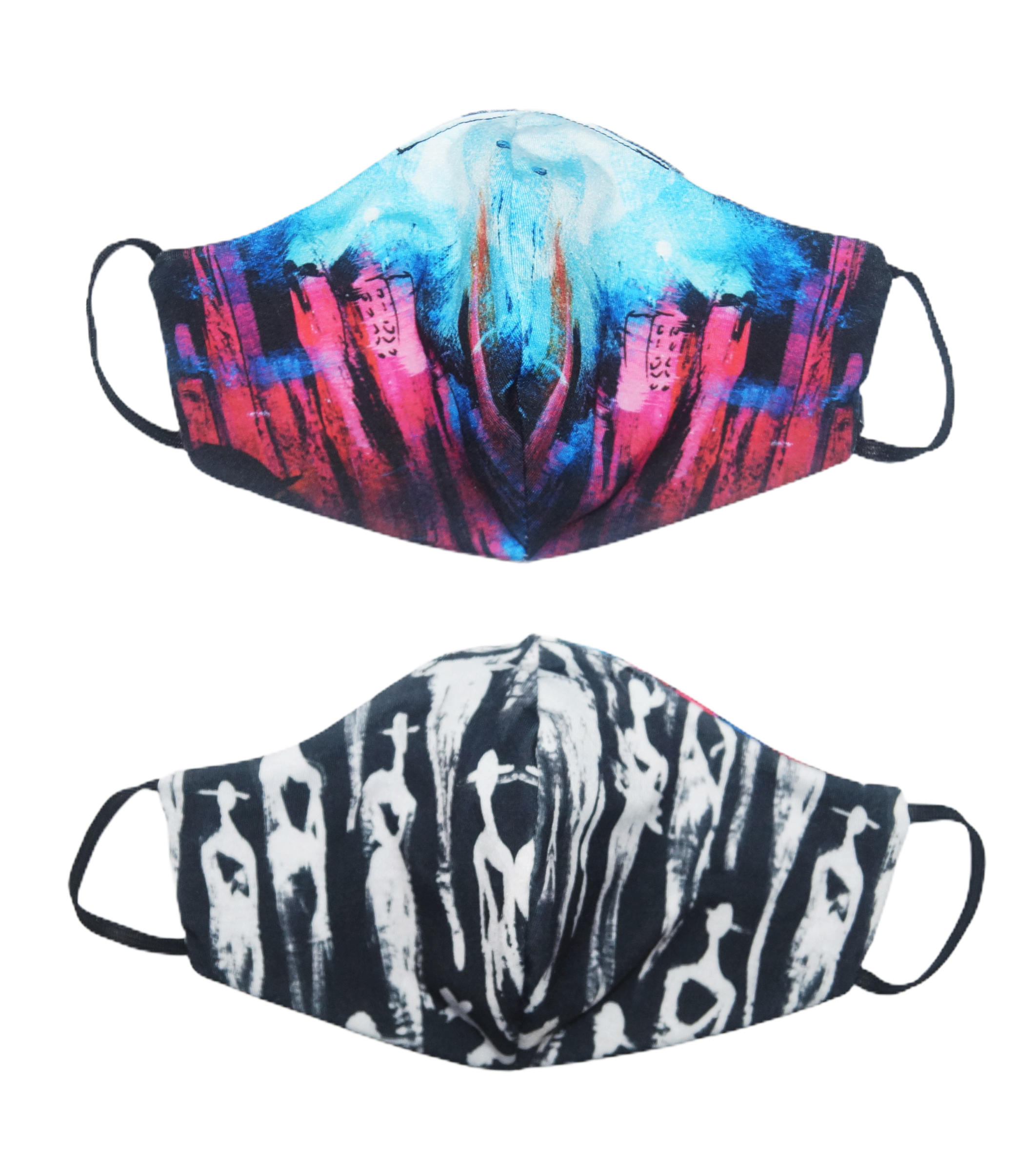 Unique Reversible Mask (The Cool People X NYC Moon)