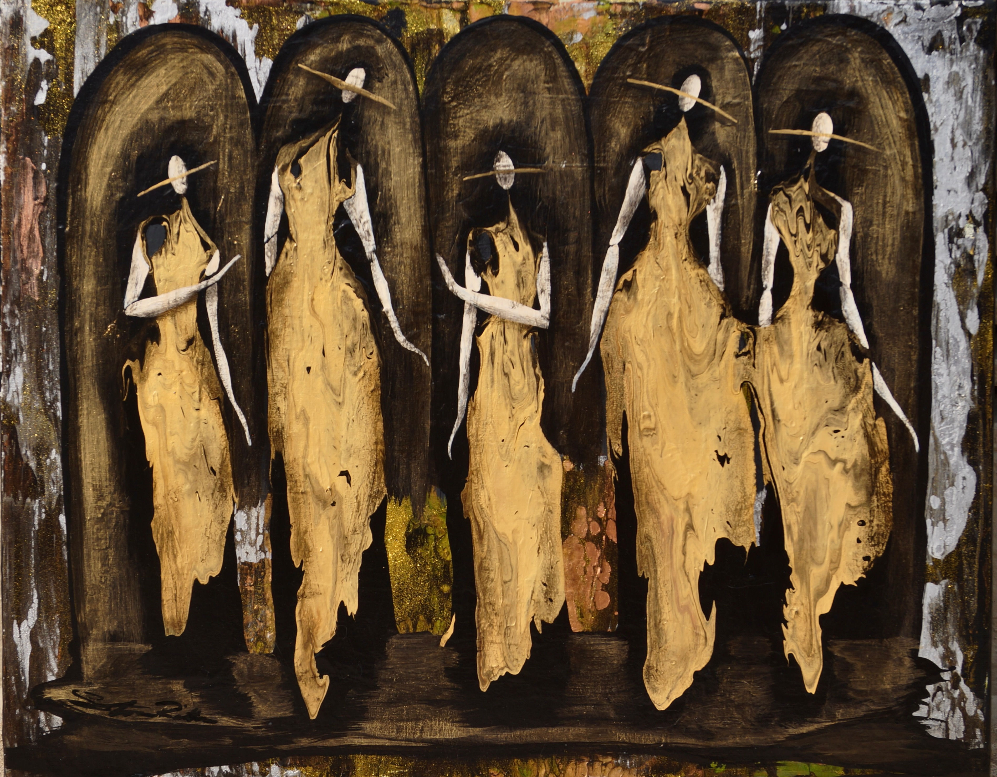 "The Reflections" Painting on Canvas (16x20")