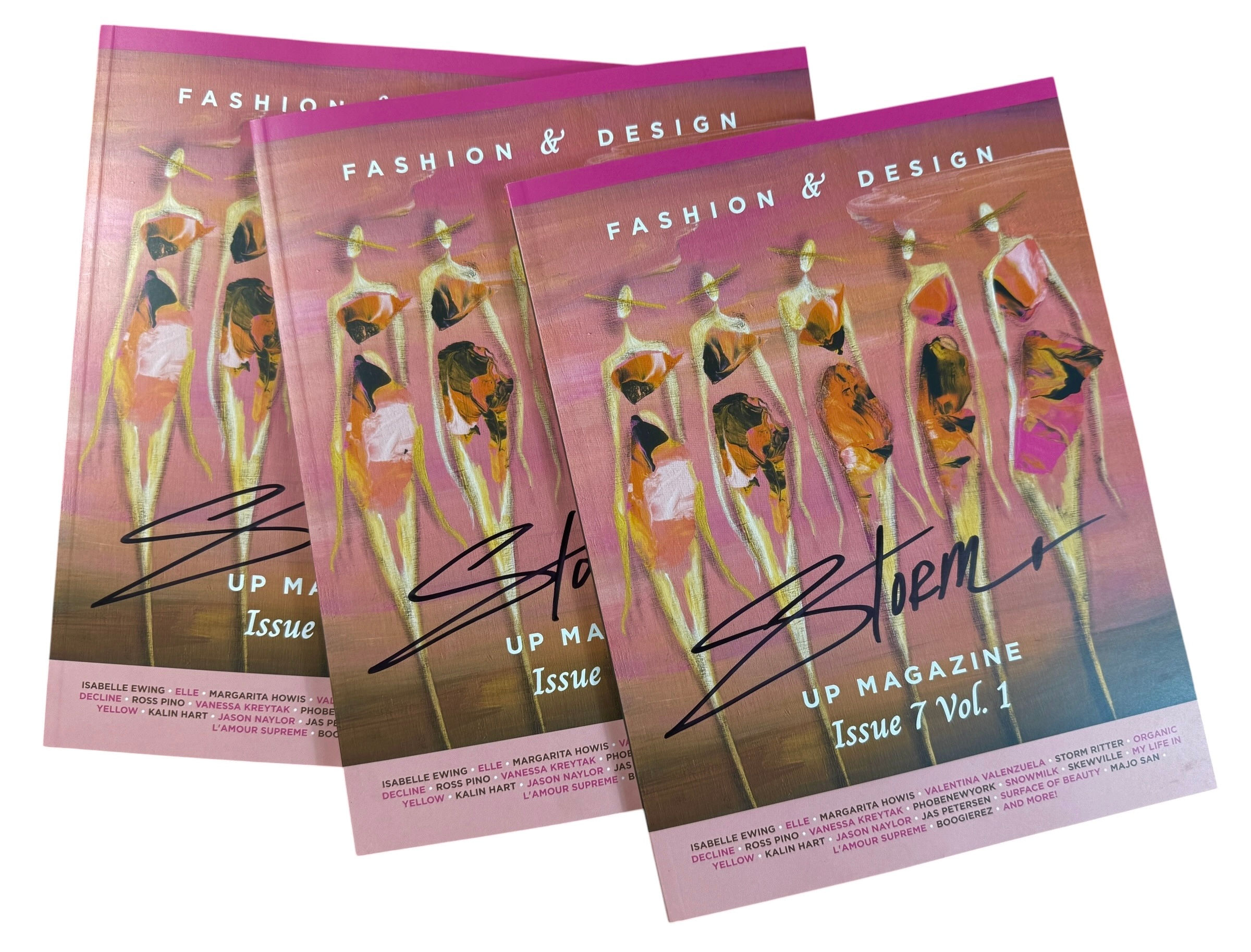 Signed Limited Edition Up Magazine (Front & Back Cover Art)