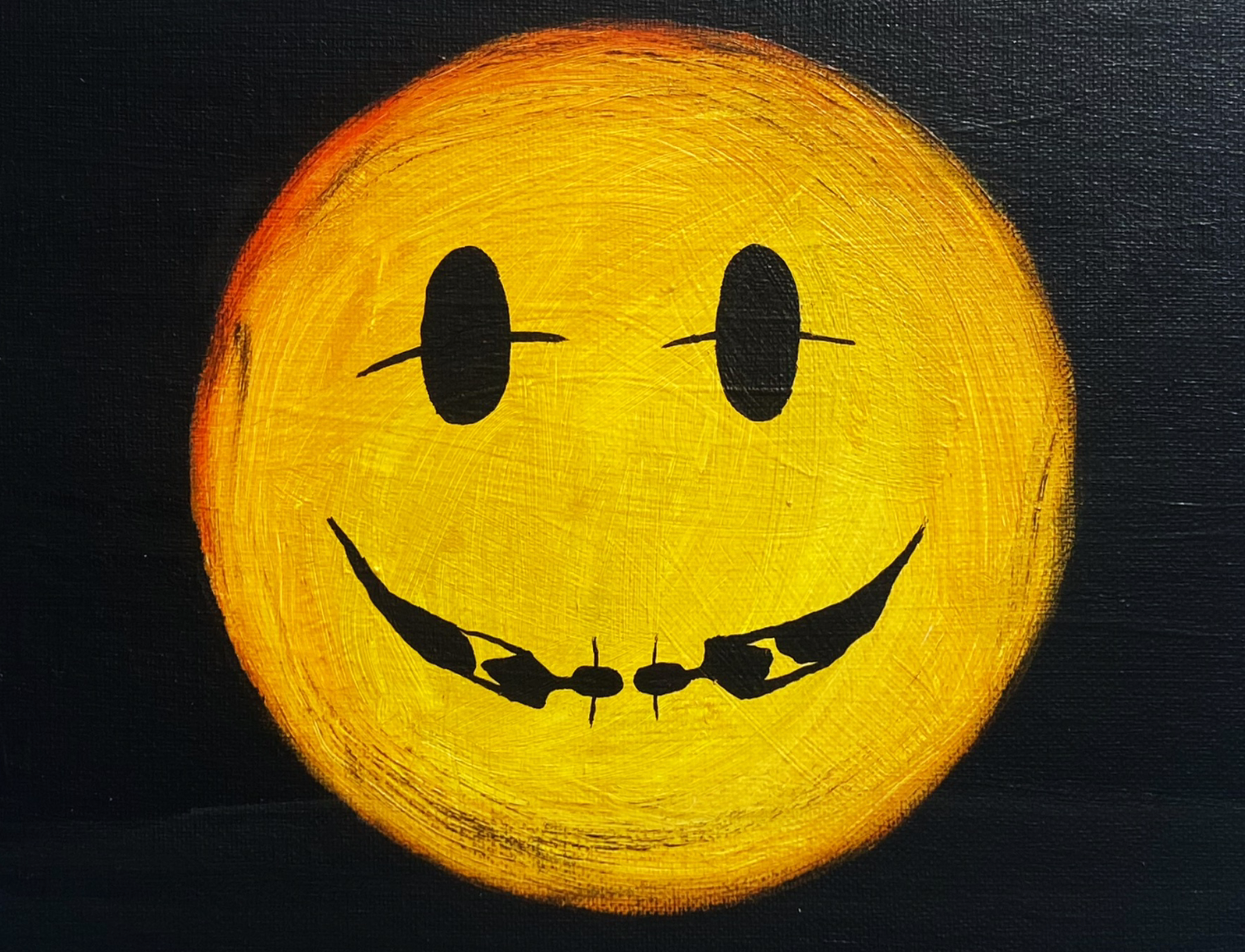 "Cool Smile" Canvas (9X12)