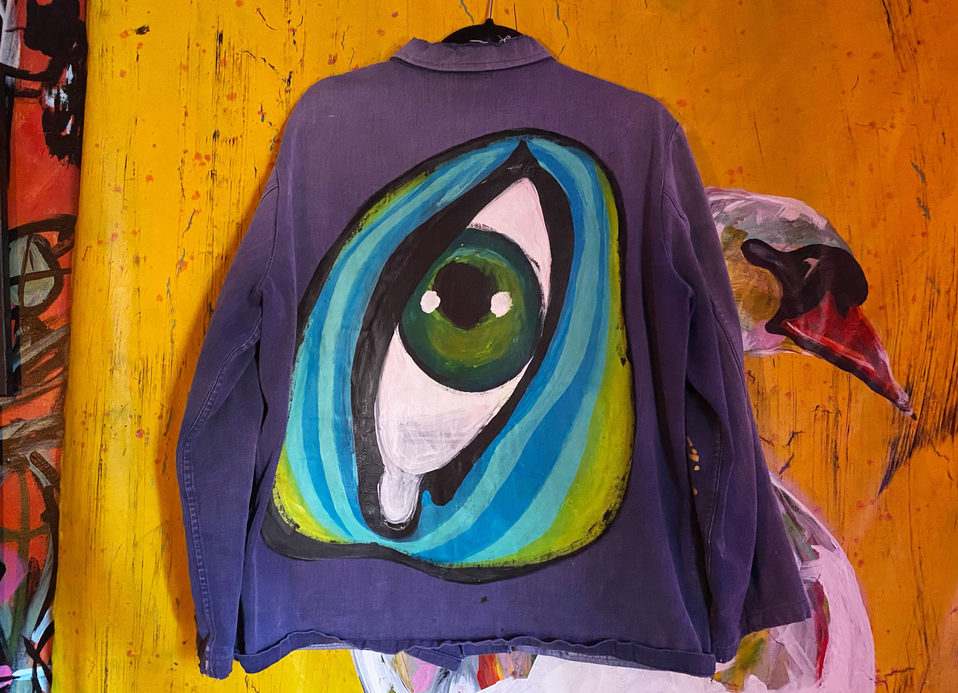 Artist Painted Smock (Third Eye Of Life)