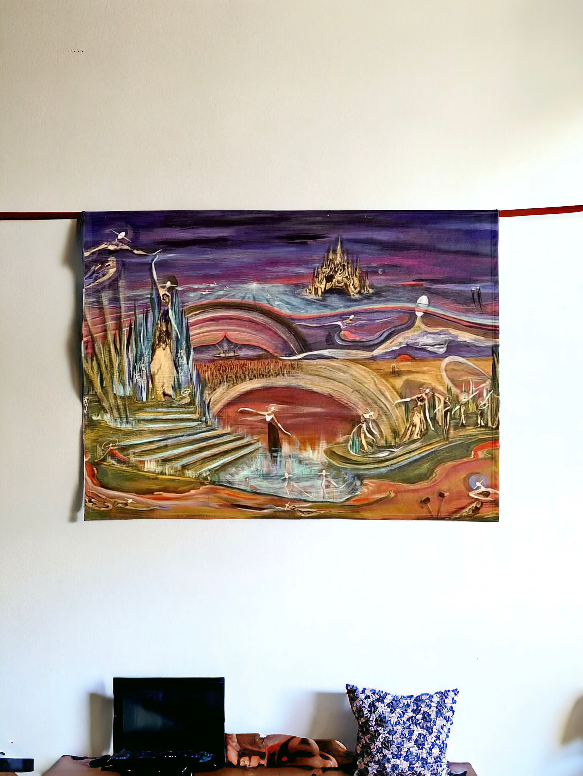 "The Great Gig In The Sky" Fleece Blanket (60 x 80")