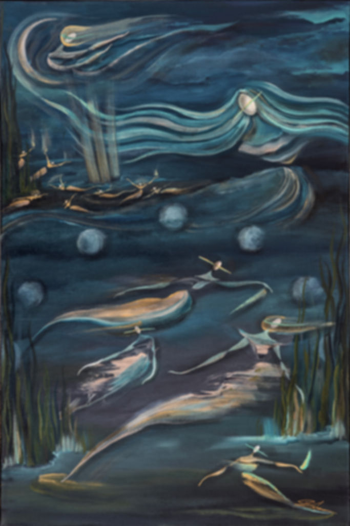 "The Unknown Horizon" Painting on Canvas (20 x 30")