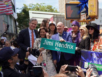 Jimi Hendrix Way is West 8th Street, NYC