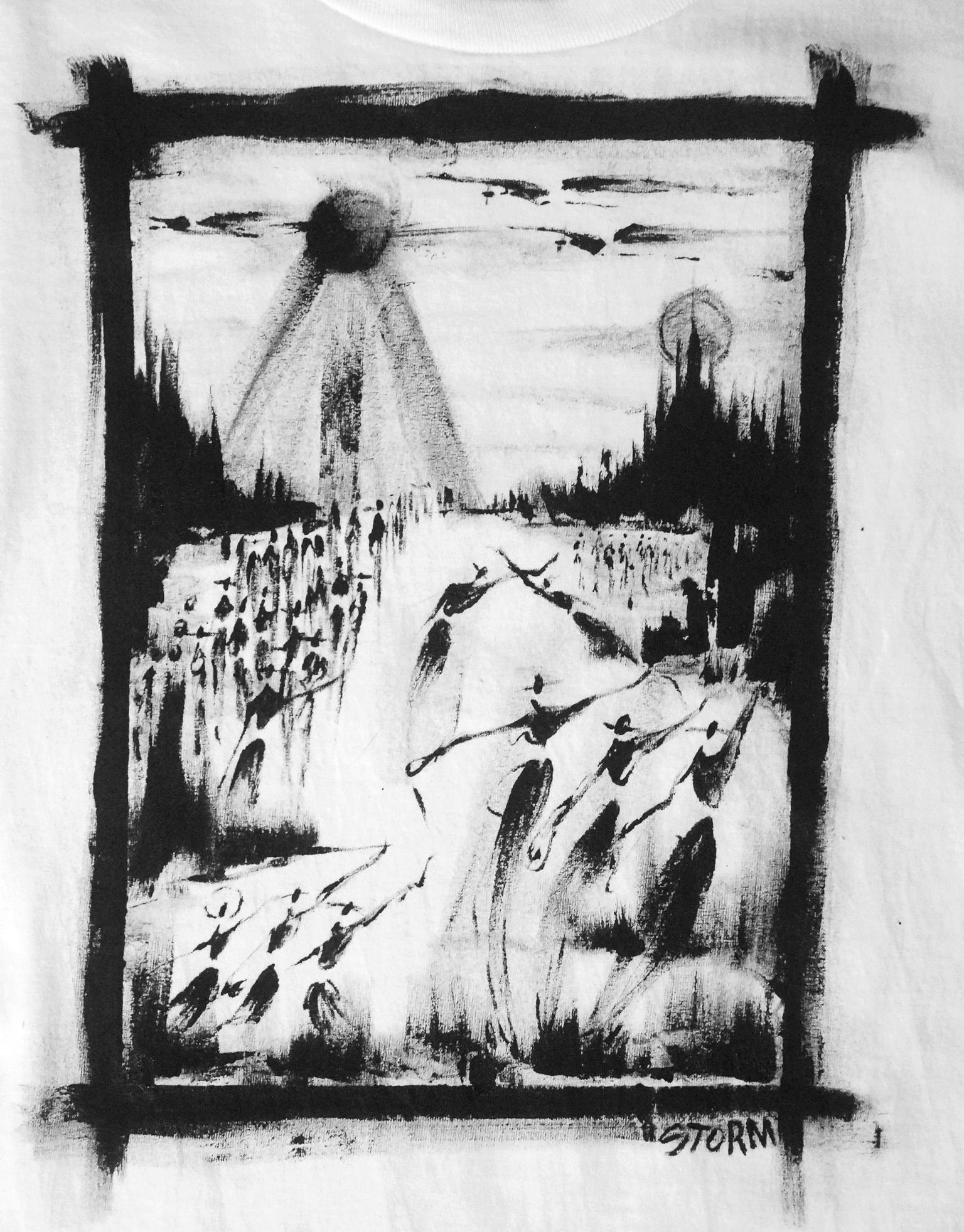 Into The Infinite II - Painted T-Shirt (L)