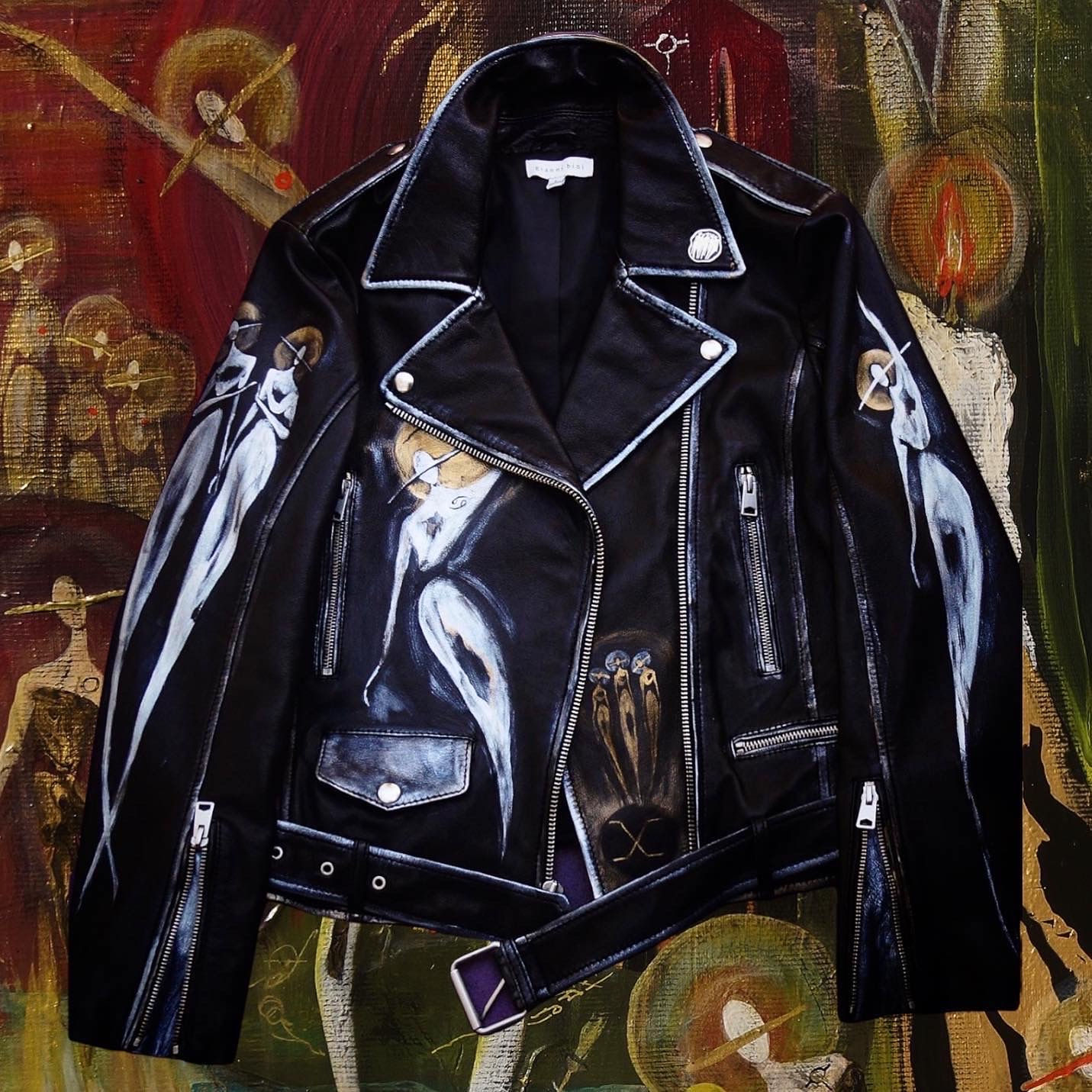 Custom: The Cool People (Classic) Leather Moto Jacket
