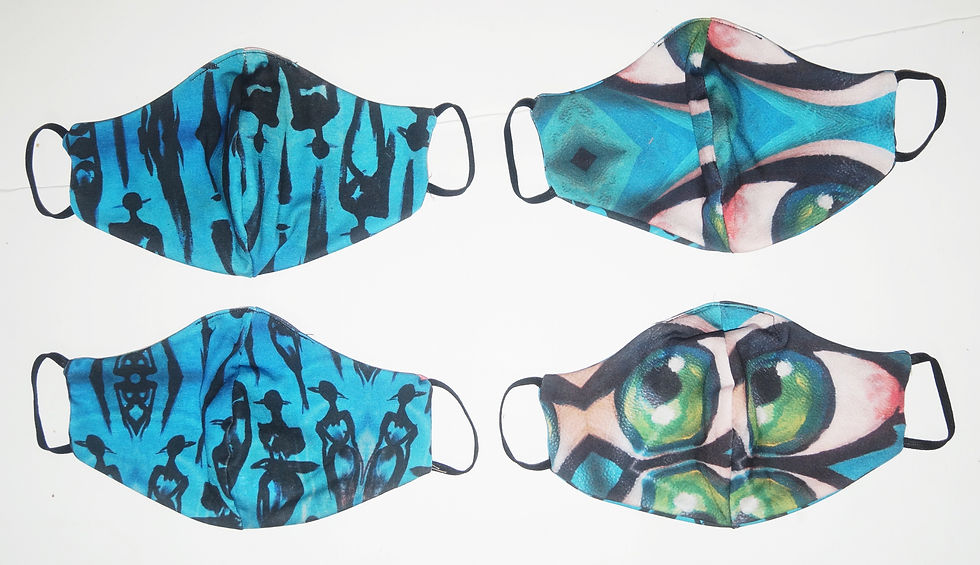 Thumbnail: Reversible Mask (Surreal Eye + The Cool People)