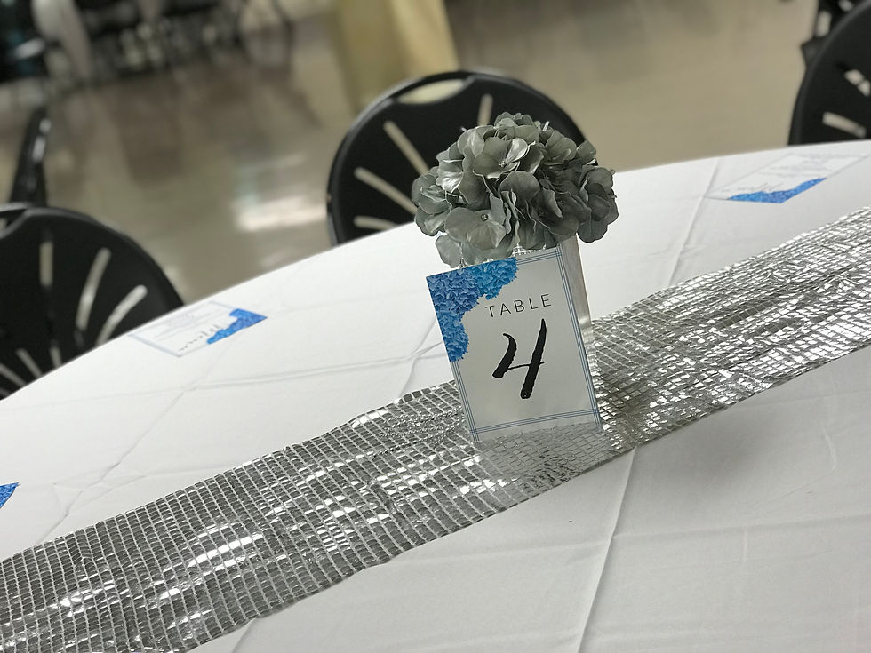 custom table number