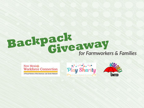 Backpack Giveaway for Farmworkers & Families - NMWC in Deming - June 22, 2023