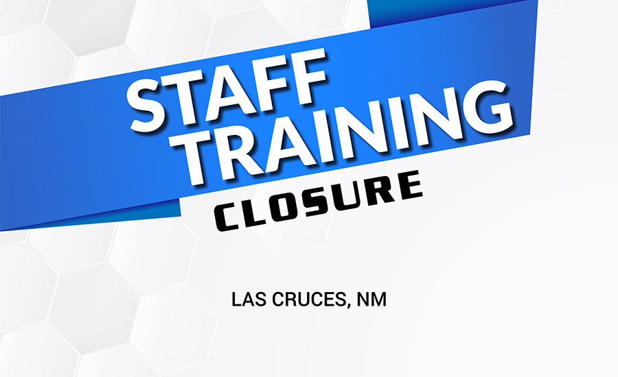 AJC Staff Training Early Closure in Las Cruces-August 4, 2026