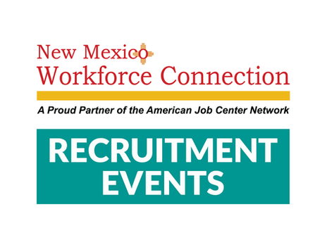 In-Person Recruitment Events Open to the Public - NMWC in Las Cruces - November 17 & 18,