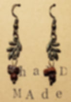 haND MAde STauNTon: Flower & Stone Earrings