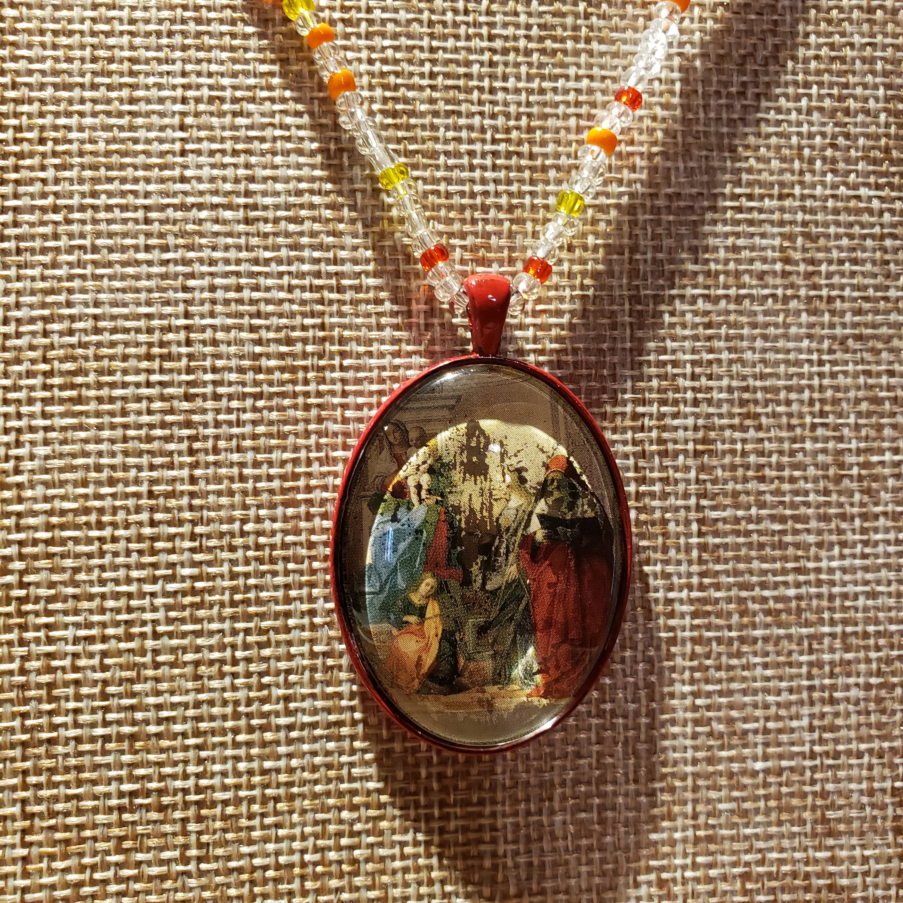 Art Glass Enamel & Bead