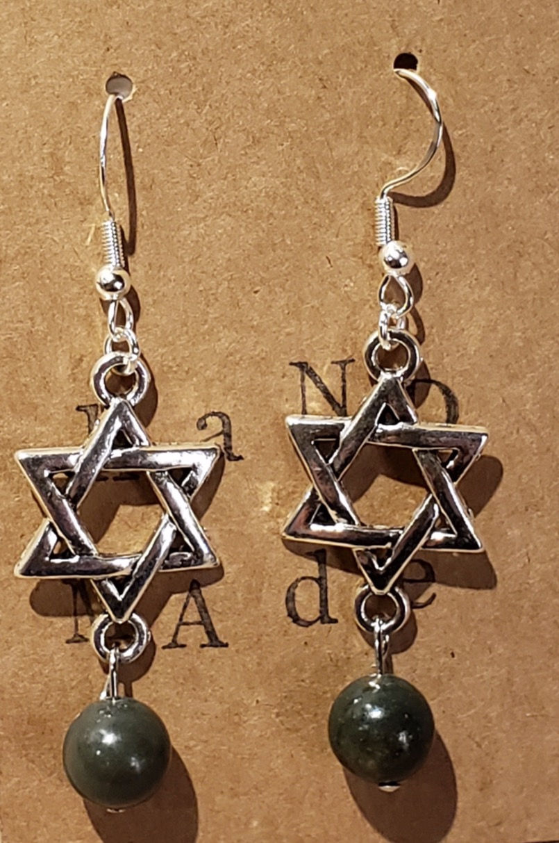 HaND MAde STauNTon Stone Earring