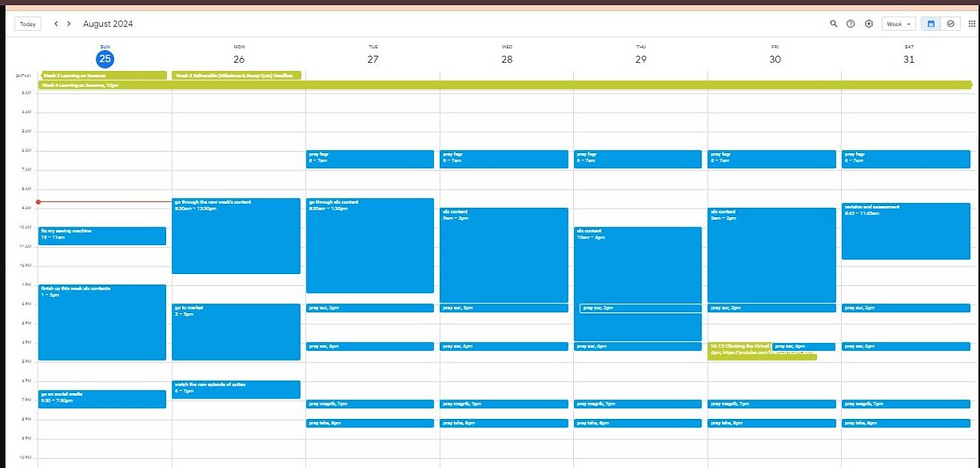 calender management