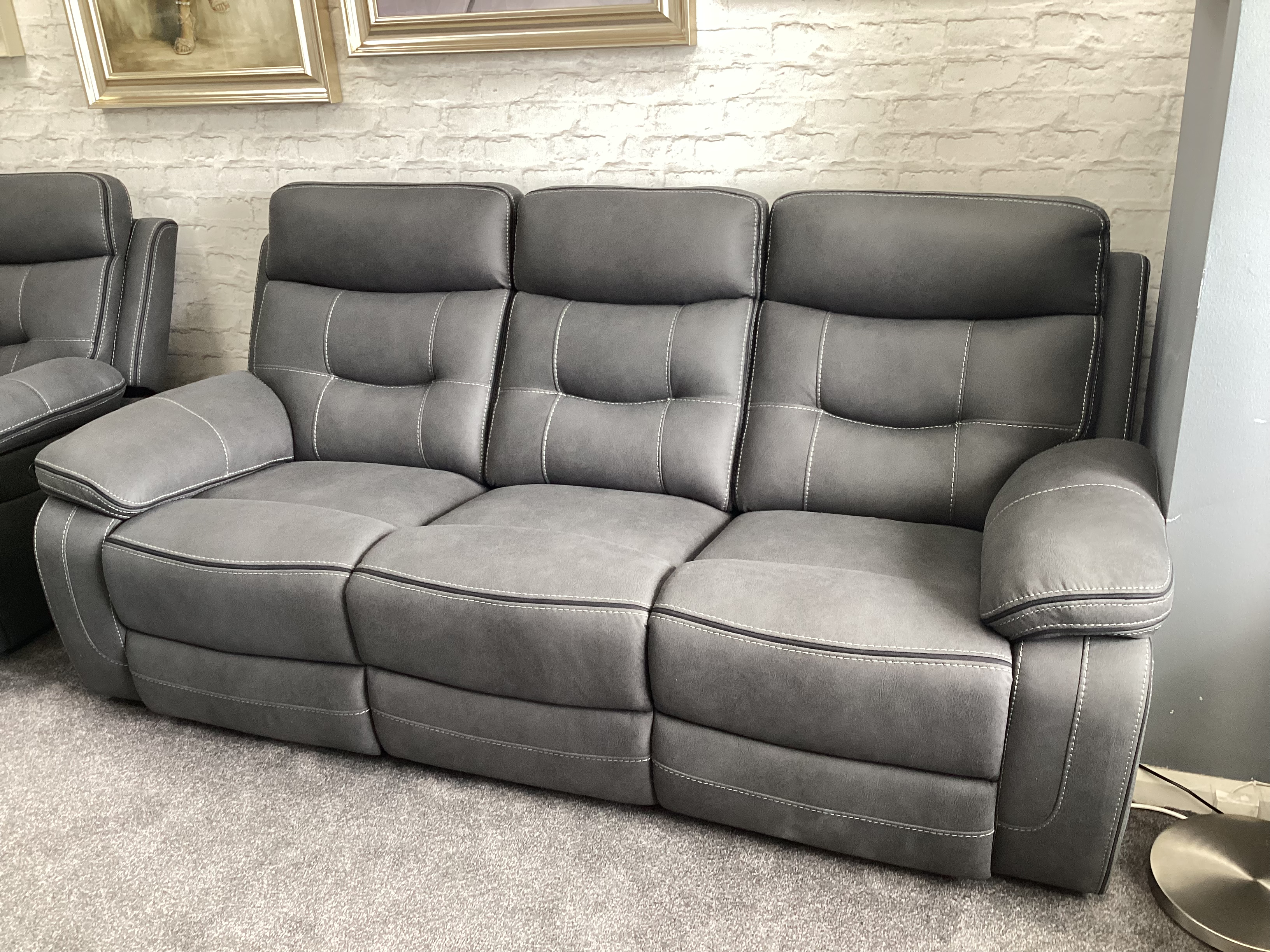 3 seater manual recliner