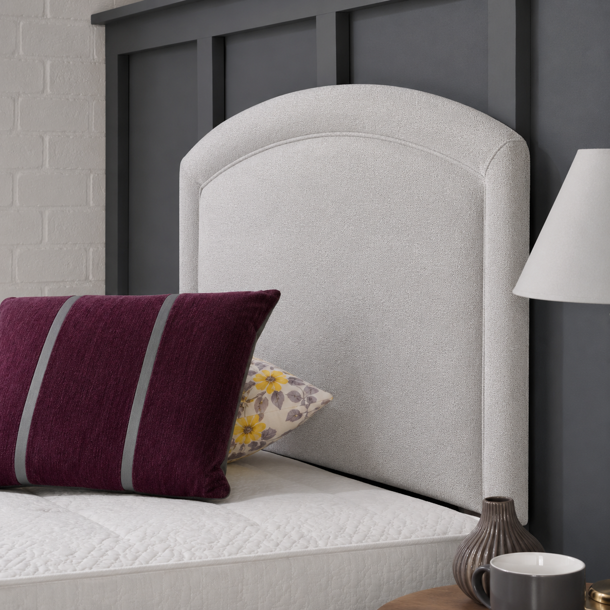 Margate Headboard in Venice Cream