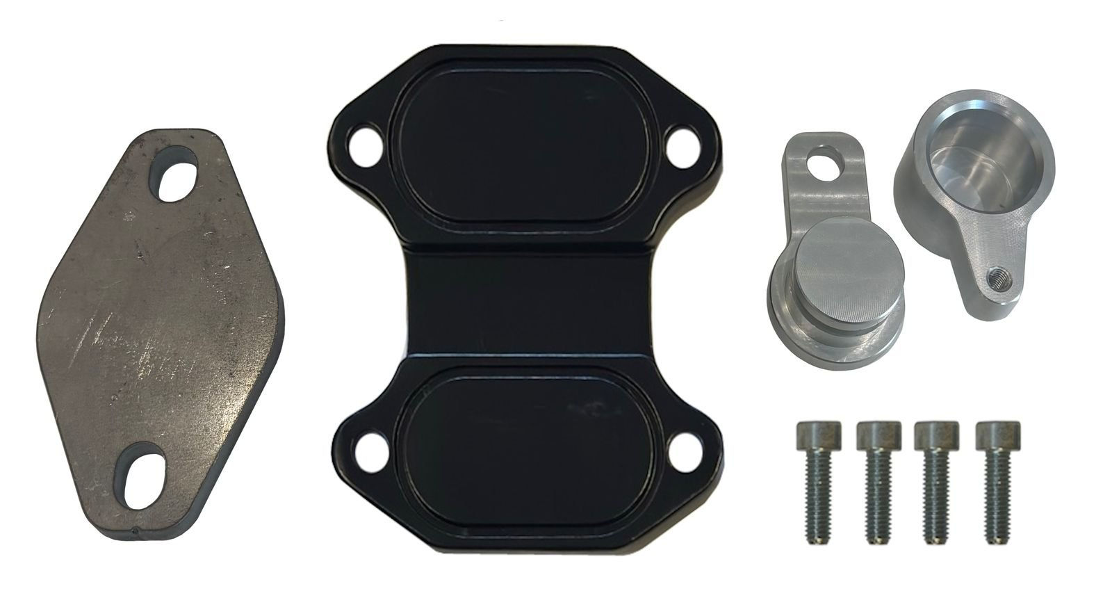 Mel's Manufacturing 6.7L Cummins EGR Cooler Delete Kit 2013-2025 Cab Chassis
