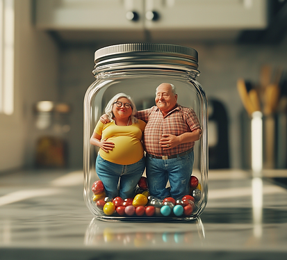 piamingyuesun_a_mason_candy_jar_on_a_kitchen_counter._The_mas_dee07c09-580f-4873-bf07-a46d
