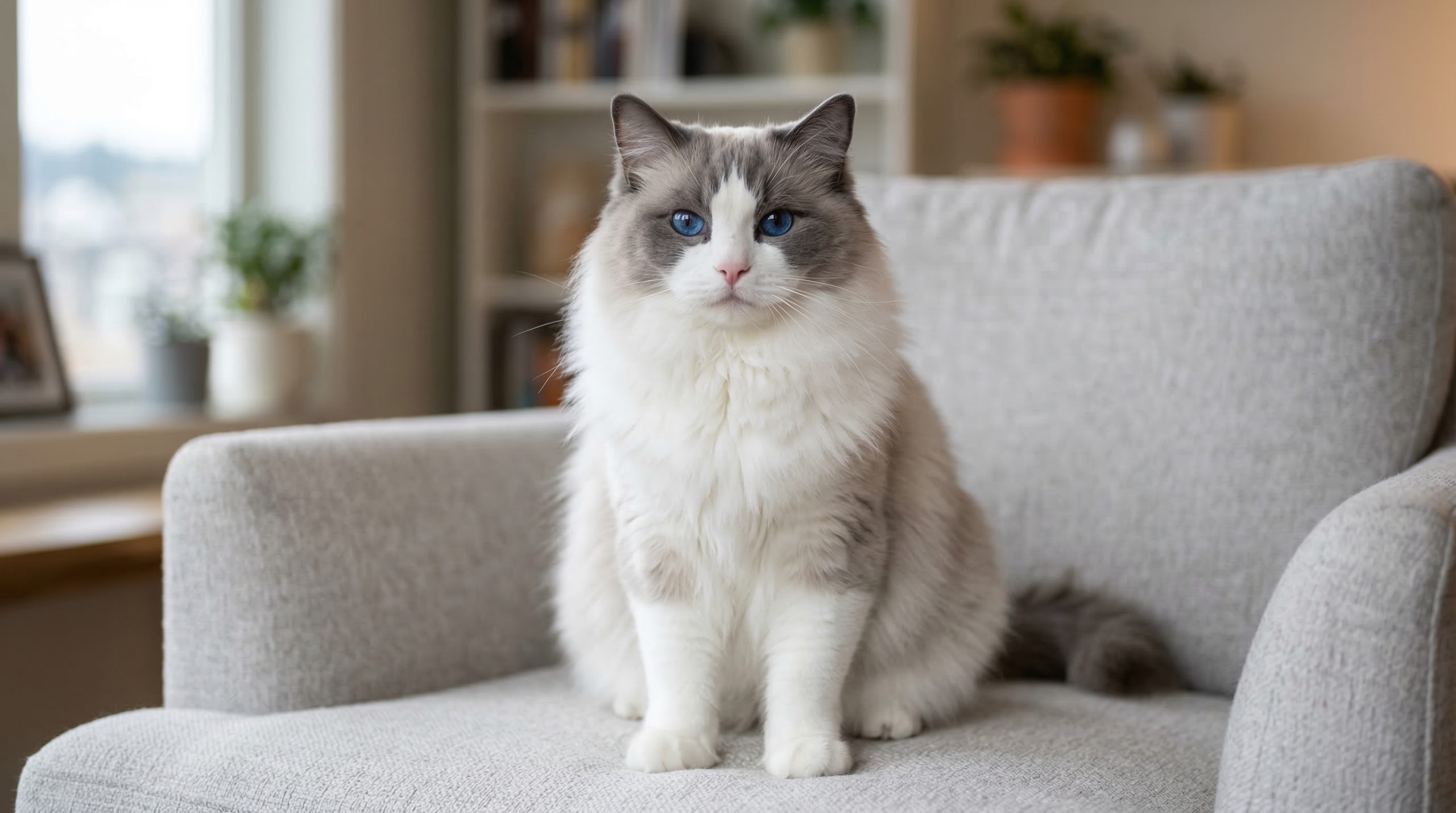 Blue bicolour Ragdoll
